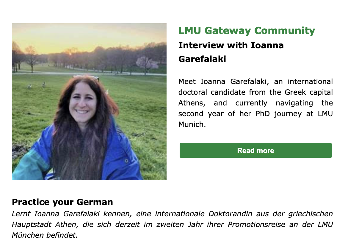 LMU Gateway interview
