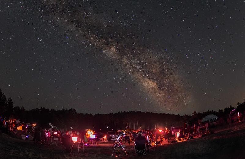 Mount Parnon astronomy gathering photograph 2