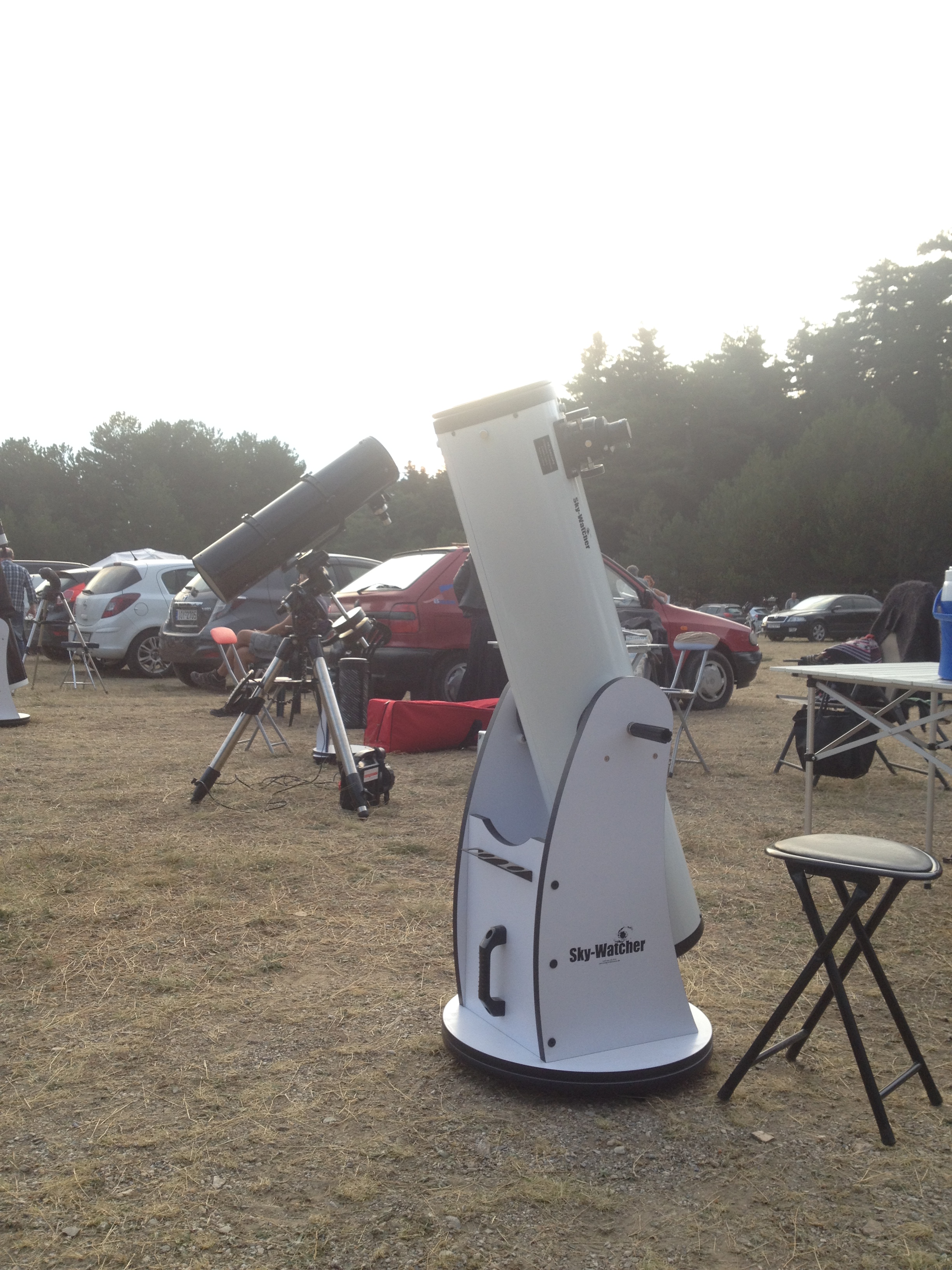 Telescopes at Mount Parnon