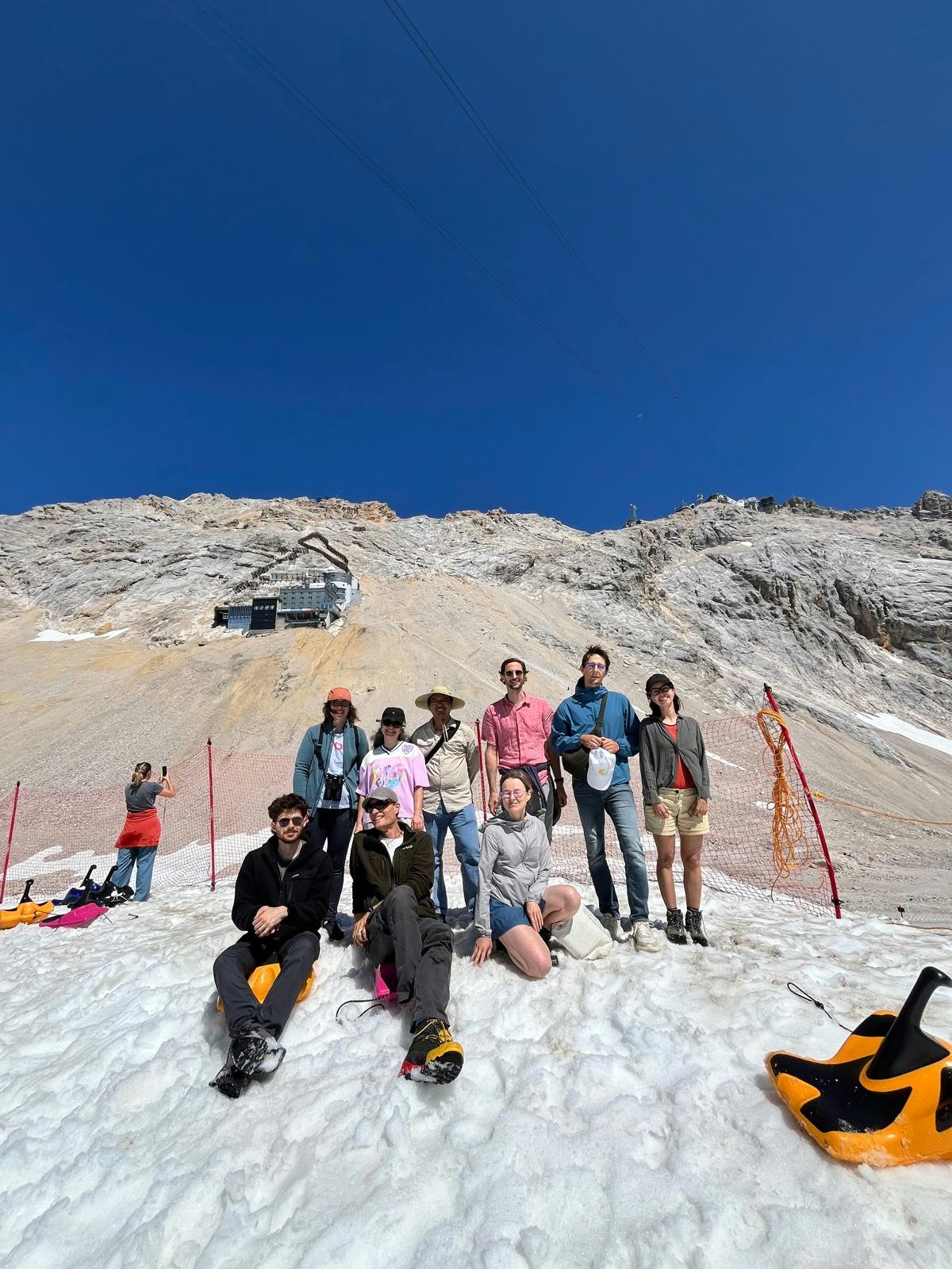 Ptarmigan sampling on the Zugspitze