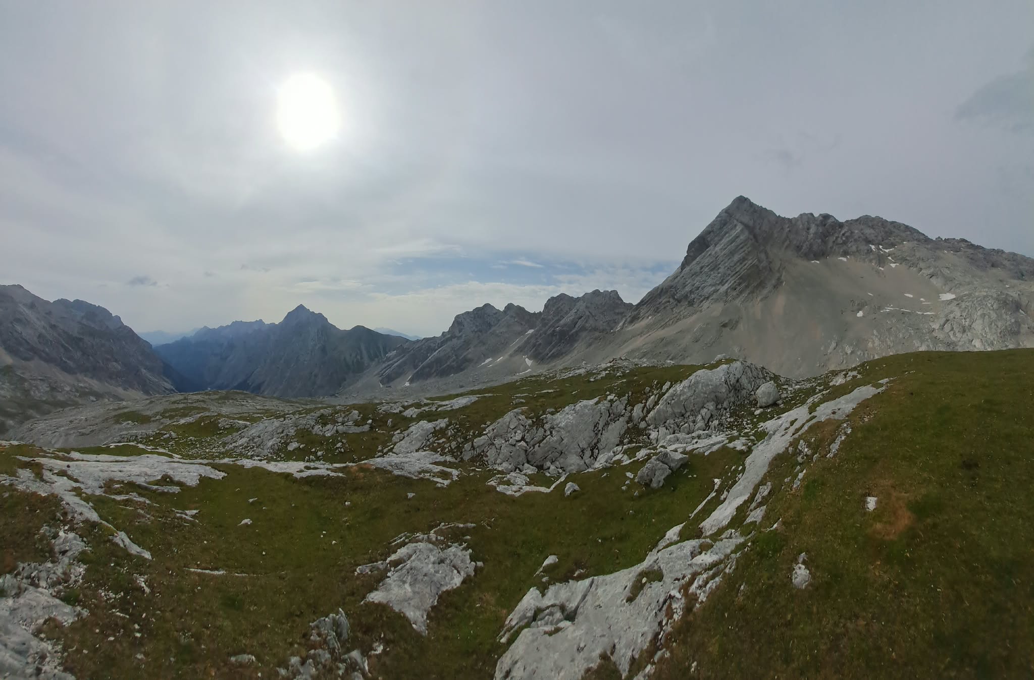 Ptarmigan sampling on the Zugspitze